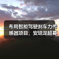 布局智能驾驶刹车力传感器项目,安培龙超募4130万投资(图3) 布局智能驾驶刹车力传感器项目,安培龙超募4130万投资(图3)