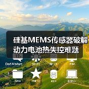 硅基MEMS传感器破解动力电池热失控难题(图1) 硅基MEMS传感器破解动力电池热失控难题(图1)