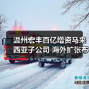 温州宏丰百亿增资马来西亚子公司 海外扩张布局加速?(图2) 温州宏丰百亿增资马来西亚子公司 海外扩张布局加速?(图2)