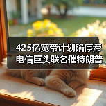 425亿宽带计划陷停滞 电信巨头联名催特朗普(图2) 425亿宽带计划陷停滞 电信巨头联名催特朗普(图2)