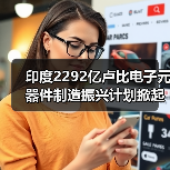 印度2292亿卢比电子元器件制造振兴计划掀起抢申请热潮（图4）