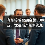 汽车传感器融资超5000万，优达斯产能扩张加速（图1）
