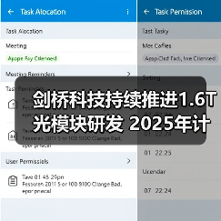 剑桥科技持续推进1.6T光模块研发 2025年计划多款新品送样(图1) 剑桥科技持续推进1.6T光模块研发 2025年计划多款新品送样(图1)