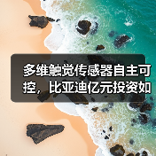 多维触觉传感器自主可控，比亚迪亿元投资如何破局具身智能？（图3）