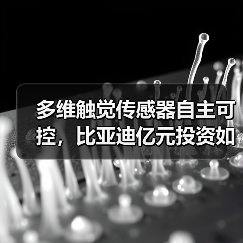 多维触觉传感器自主可控，比亚迪亿元投资如何破局具身智能？（图4）