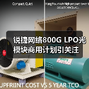 锐捷网络800G LPO光模块商用计划引关注(图2) 锐捷网络800G LPO光模块商用计划引关注(图2)