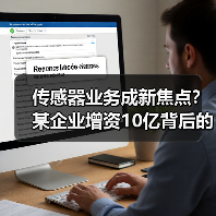 传感器业务成新焦点?某企业增资10亿背后的产业布局(图4) 传感器业务成新焦点?某企业增资10亿背后的产业布局(图4)
