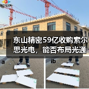 东山精密59亿收购索尔思光电,能否布局光通信新赛道?(图2) 东山精密59亿收购索尔思光电,能否布局光通信新赛道?(图2)