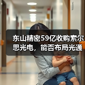 东山精密59亿收购索尔思光电,能否布局光通信新赛道?(图3) 东山精密59亿收购索尔思光电,能否布局光通信新赛道?(图3)