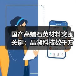 国产高端石英材料突围关键:晶湖科技数千万元融资加速替代进程(图1) 国产高端石英材料突围关键:晶湖科技数千万元融资加速替代进程(图1)