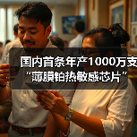 国内首条年产1000万支“薄膜铂热敏感芯片”项目在重庆建成达产(图4) 国内首条年产1000万支“薄膜铂热敏感芯片”项目在重庆建成达产(图4)