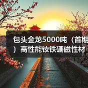 包头金龙5000吨(首期)高性能钕铁硼磁性材料项目建成投产(图3) 包头金龙5000吨(首期)高性能钕铁硼磁性材料项目建成投产(图3)