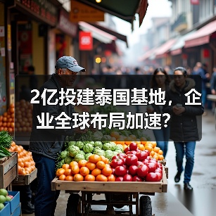 2亿投建泰国基地,企业全球布局加速?(图3) 2亿投建泰国基地,企业全球布局加速?(图3)