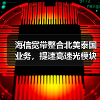 海信宽带整合北美泰国业务,提速高速光模块布局?(图1) 海信宽带整合北美泰国业务,提速高速光模块布局?(图1)