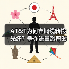 AT&T为何弃铜缆转投光纤?争夺流量激增时代 AT&T为何弃铜缆转投光纤?争夺流量激增时代
