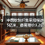 中国软跳纤集采规模达5亿米,最高限价3.2亿背后的竞争格局是怎样的?(图1) 中国软跳纤集采规模达5亿米,最高限价3.2亿背后的竞争格局是怎样的?(图1)