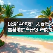 投资1400万!太仓激光器基地扩产升级 产能提升83%(图3) 投资1400万!太仓激光器基地扩产升级 产能提升83%(图3)