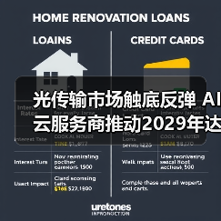 光传输市场触底反弹 AI云服务商推动2029年达190亿美元（图1）