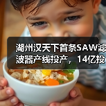 湖州汉天下首条SAW滤波器产线投产，14亿投资助力射频滤波器技术突破（图2）