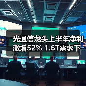 光通信龙头上半年净利激增52% 1.6T需求下半年将爆发(图4) 光通信龙头上半年净利激增52% 1.6T需求下半年将爆发(图4)