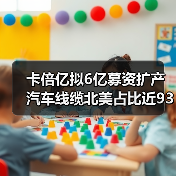卡倍亿拟6亿募资扩产 汽车线缆北美占比近93%（图3）