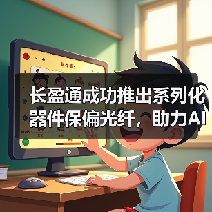 长盈通成功推出系列化器件保偏光纤,助力AI算力时代光通信发展(图1) 长盈通成功推出系列化器件保偏光纤,助力AI算力时代光通信发展(图1)