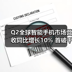 Q2全球智能手机市场营收同比增长10% 首破千亿美元大关（图3）