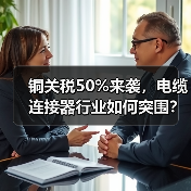 铜关税50%来袭，电缆连接器行业如何突围？（图2）
