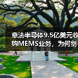 意法半导体9.5亿美元收购MEMS业务,为何剑指全球第三?(图2) 意法半导体9.5亿美元收购MEMS业务,为何剑指全球第三?(图2)