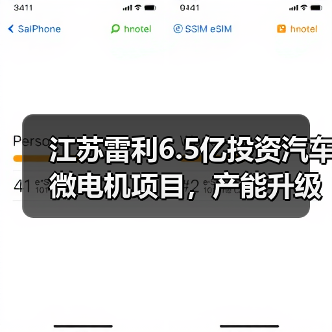 江苏雷利6.5亿投资汽车微电机项目,产能升级能否引领行业?(图2) 江苏雷利6.5亿投资汽车微电机项目,产能升级能否引领行业?(图2)