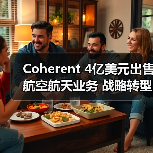 Coherent 4亿美元出售航空航天业务 战略转型引关注(图1) Coherent 4亿美元出售航空航天业务 战略转型引关注(图1)