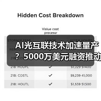AI光互联技术加速量产？5000万美元融资推动行业变革（图3）