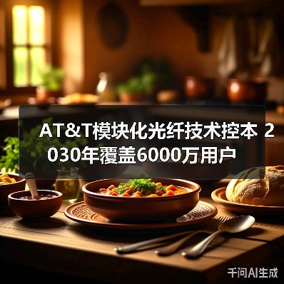 AT&T模块化光纤技术控本 2030年覆盖6000万用户(图2) AT&T模块化光纤技术控本 2030年覆盖6000万用户(图2)