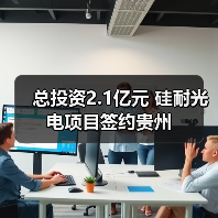 总投资2.1亿元 硅耐光电项目签约贵州（图3）