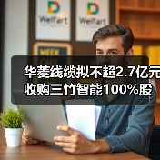 华菱线缆拟不超2.7亿元收购三竹智能100%股权(图3) 华菱线缆拟不超2.7亿元收购三竹智能100%股权(图3)