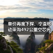 单价再度下探,宁夏移动采购492公里空芯光纤(图2) 单价再度下探,宁夏移动采购492公里空芯光纤(图2)