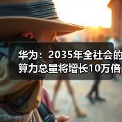 华为:2035年全社会的算力总量将增长10万倍(图2) 华为:2035年全社会的算力总量将增长10万倍(图2)