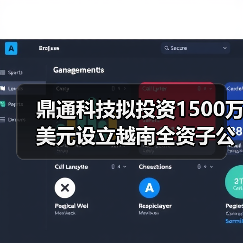 鼎通科技拟投资1500万美元设立越南全资子公司(图2) 鼎通科技拟投资1500万美元设立越南全资子公司(图2)