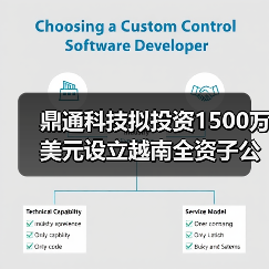 鼎通科技拟投资1500万美元设立越南全资子公司(图3) 鼎通科技拟投资1500万美元设立越南全资子公司(图3)
