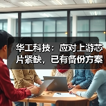 华工科技：应对上游芯片紧缺，已有备份方案（图1）