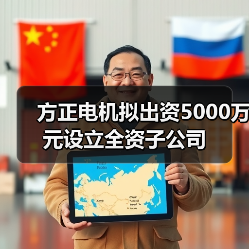 方正电机拟出资5000万元设立全资子公司(图2) 方正电机拟出资5000万元设立全资子公司(图2)