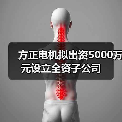 方正电机拟出资5000万元设立全资子公司(图1) 方正电机拟出资5000万元设立全资子公司(图1)