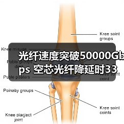 光纤速度突破50000Gbps 空芯光纤降延时33%（图1）