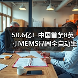 50.6亿!中国首条8英寸MEMS晶圆全自动生产线,正式投产(图2) 50.6亿!中国首条8英寸MEMS晶圆全自动生产线,正式投产(图2)