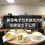 新亚电子与关联方共同投资设立子公司(图1) 新亚电子与关联方共同投资设立子公司(图1)