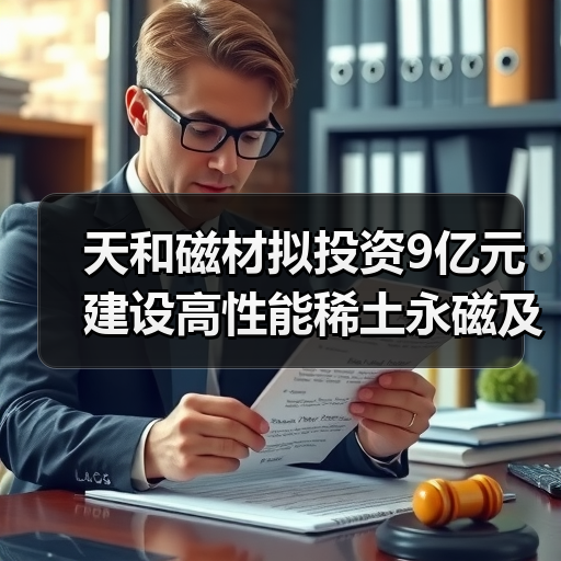 天和磁材拟投资9亿元建设高性能稀土永磁及组件、装备制造与研发项目(图4) 天和磁材拟投资9亿元建设高性能稀土永磁及组件、装备制造与研发项目(图4)