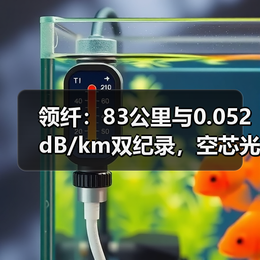 领纤:83公里与0.052 dB/km双纪录,空芯光纤量产新起点(图1) 领纤:83公里与0.052 dB/km双纪录,空芯光纤量产新起点(图1)