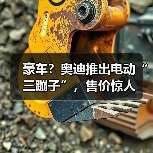 豪车？奥迪推出电动“三蹦子”，售价惊人（图1）