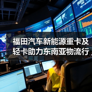 福田汽车新能源重卡及轻卡助力东南亚物流行业绿色转型（图1）