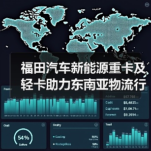 福田汽车新能源重卡及轻卡助力东南亚物流行业绿色转型（图2）